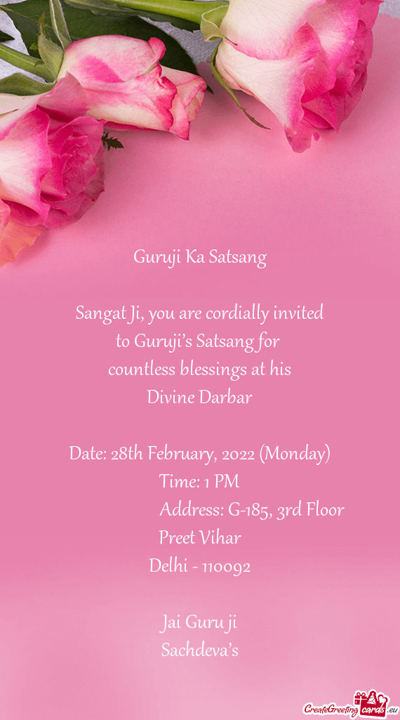 Address: G-185, 3rd Floor Preet Vihar