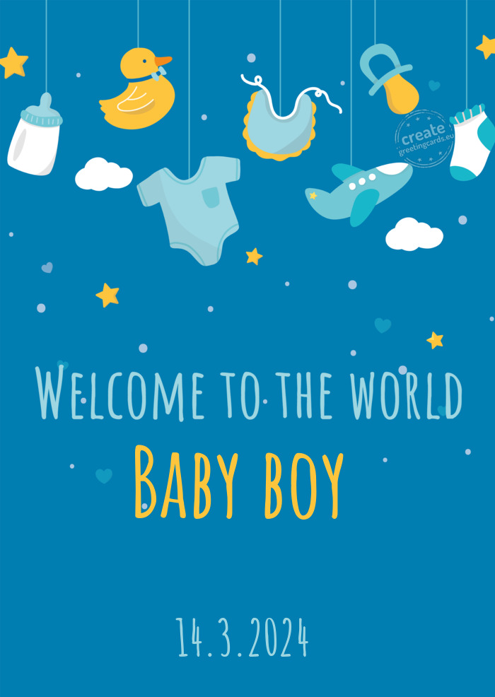 Baby boy 14.3.2024