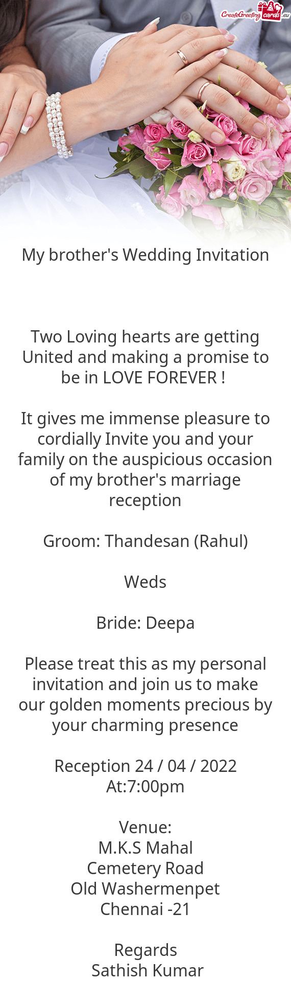 Bride: Deepa