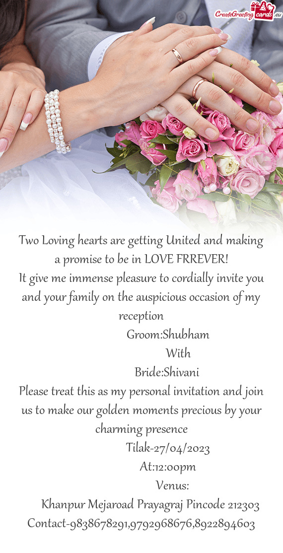 Bride:Shivani