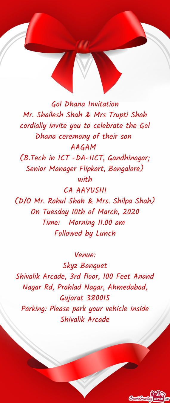 (B.Tech in ICT -DA-IICT, Gandhinagar;