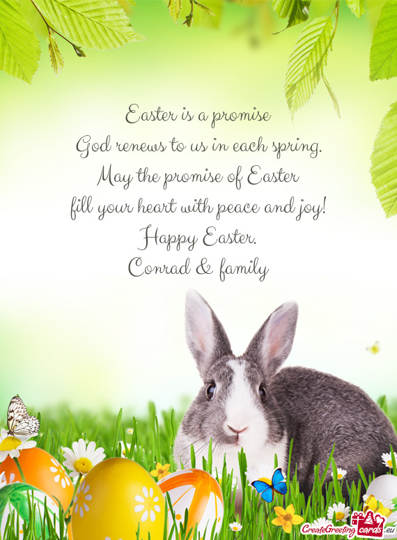 Easter is a promise