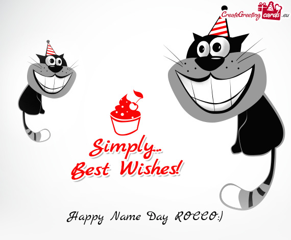 Happy Name Day ROCCO