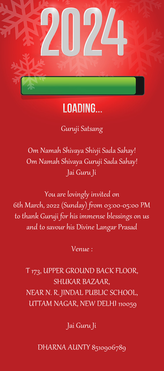Ji
 
 You are lovingly invited on
 6th March