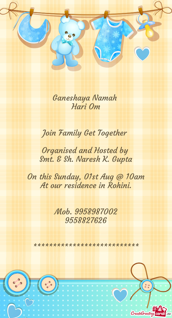 Join Family Get Together