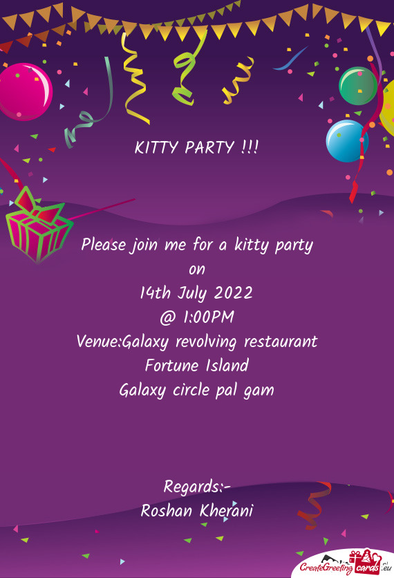 KITTY PARTY