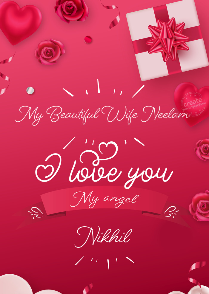 My Beautiful Wife Neelam Nikhil