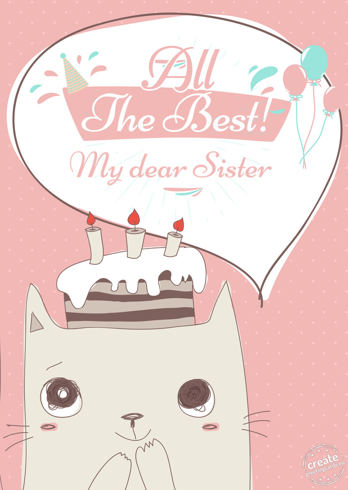 My dear Sister