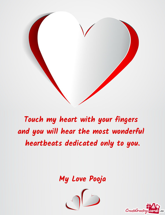 My Love Pooja