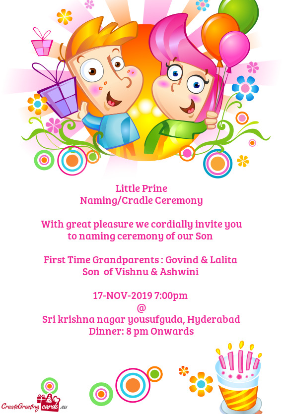 Naming/Cradle Ceremony