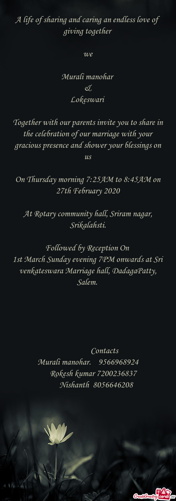 On Thursday morning 7:25AM to 8:45AM on 27th February 2020