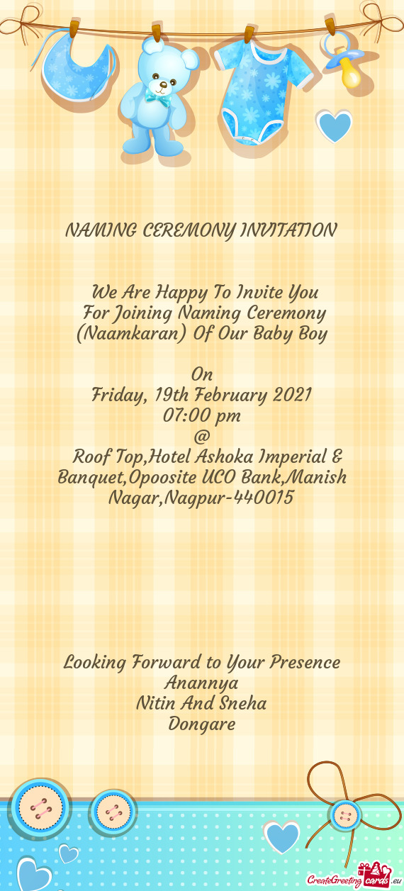 Roof Top,Hotel Ashoka Imperial & Banquet,Opoosite UCO Bank,Manish Nagar,Nagpur-440015
