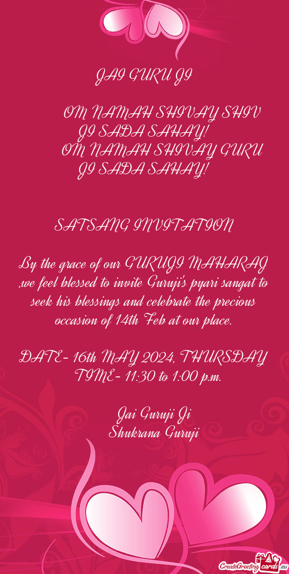 Sings and celebrate the precious occasion of 14th Feb at our place