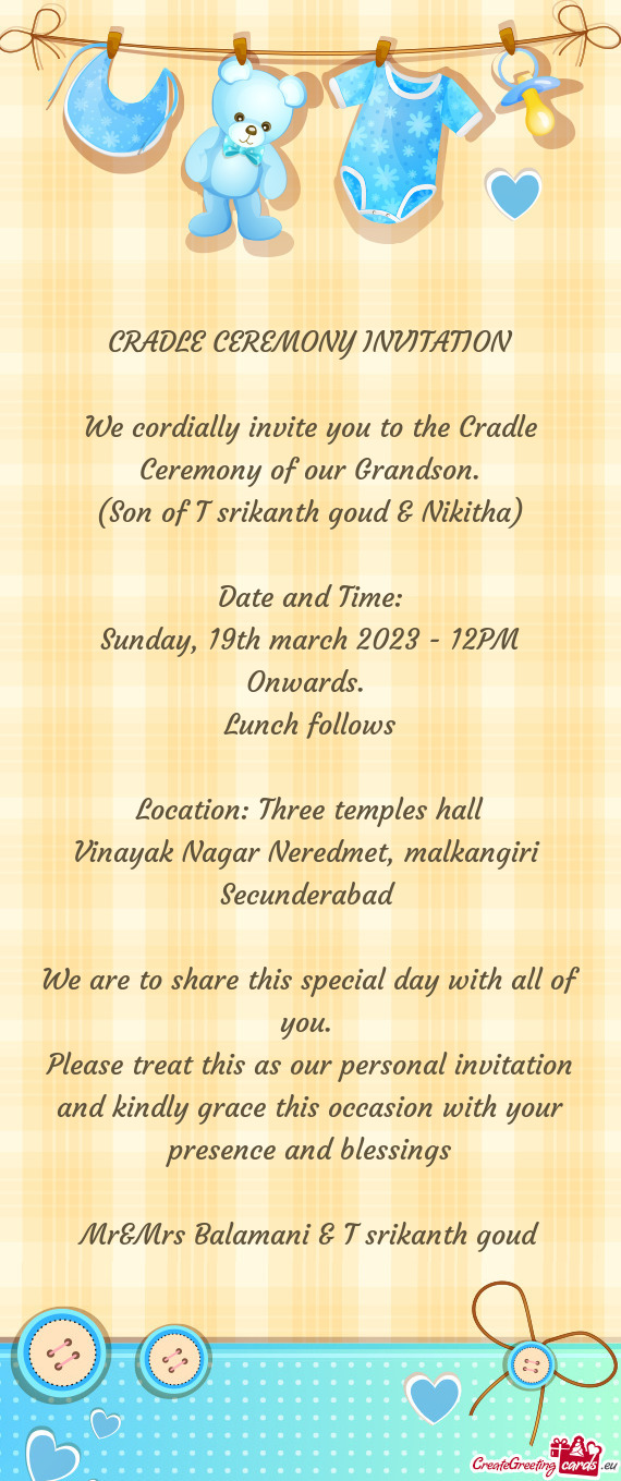 Sunday, 19th march 2023 - 12PM Onwards