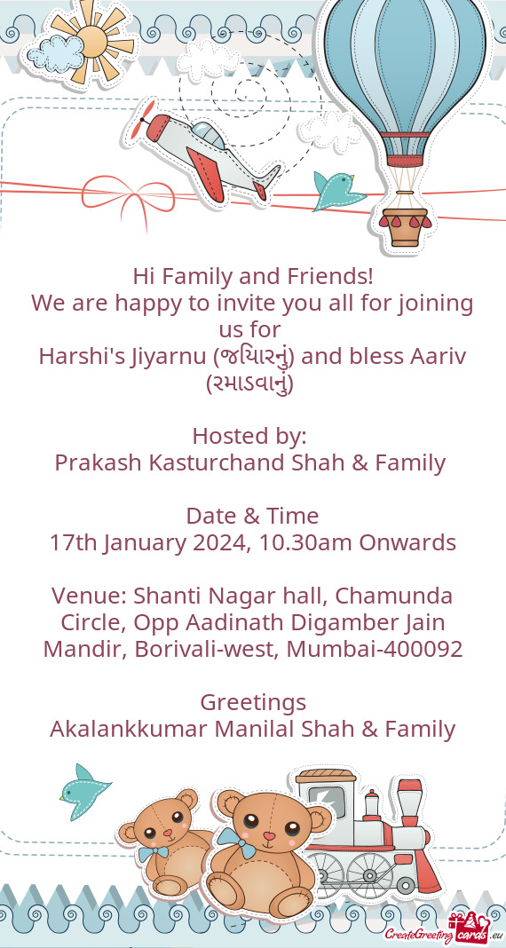 We are happy to invite you all for joining us for