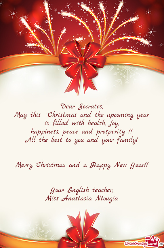 Year!!
 
 
 Your English teacher