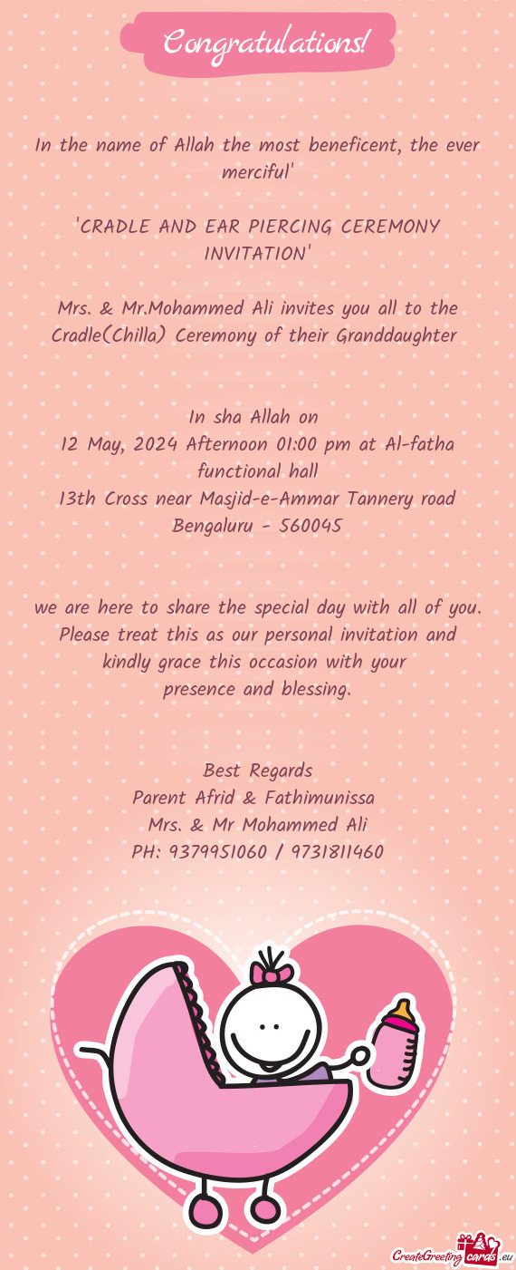 12 May, 2024 Afternoon 01:00 pm at Al-fatha functional hall