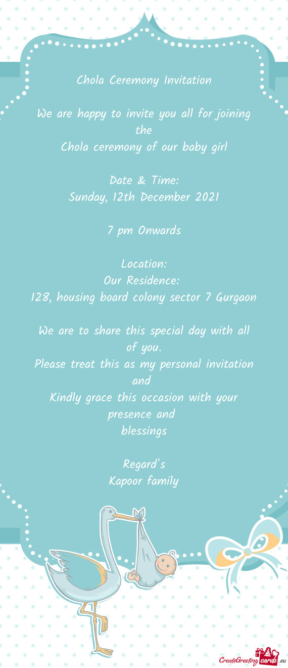 128, housing board colony sector 7 Gurgaon