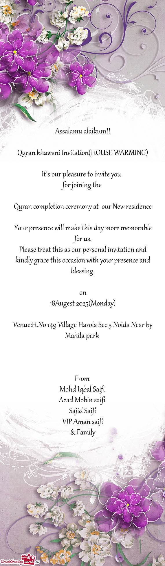 18Augest 2025(Monday)