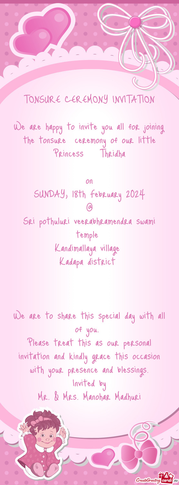 18th February 2024 @ Sri pothuluri veerabhramendra swami temple Kandimallaya village Kadapa d