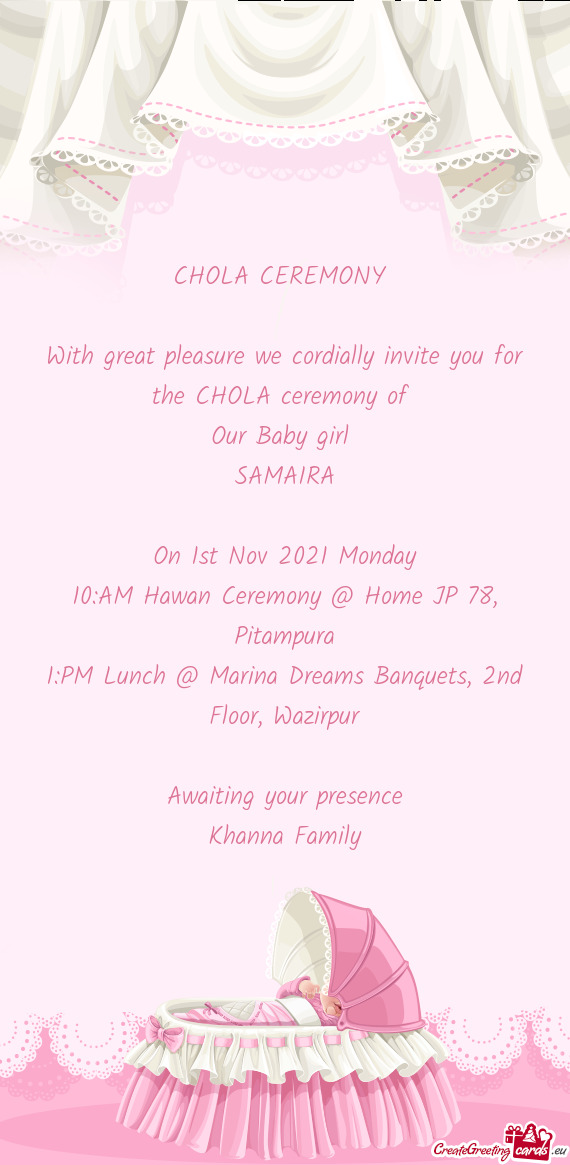 1:PM Lunch @ Marina Dreams Banquets, 2nd Floor, Wazirpur