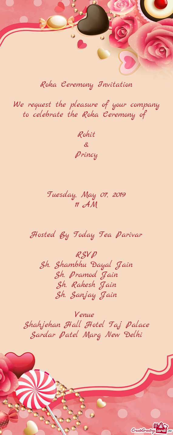 2019
 11 AM
 
 
 Hosted By Today Tea Parivar
 
 RSVP
 Sh