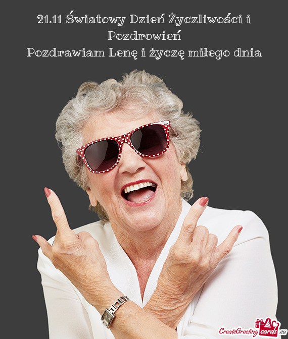 21.11 Światowy Dzień Życzliwości i Pozdrowień