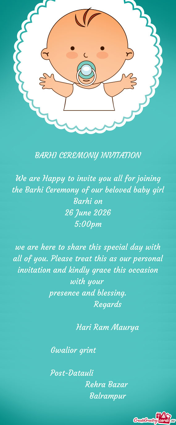 26 June 2026