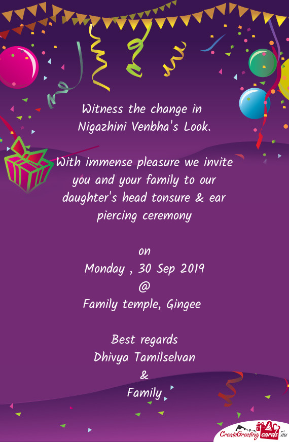 30 Sep 2019
 @
 Family temple