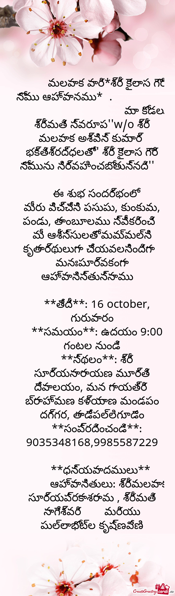 🕉️ 🙏🪷మలపాక వారి*శ్రీ కైలాస గౌరి నోము