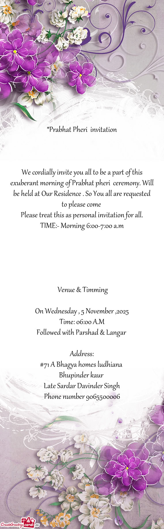 #71 A Bhagya homes ludhiana