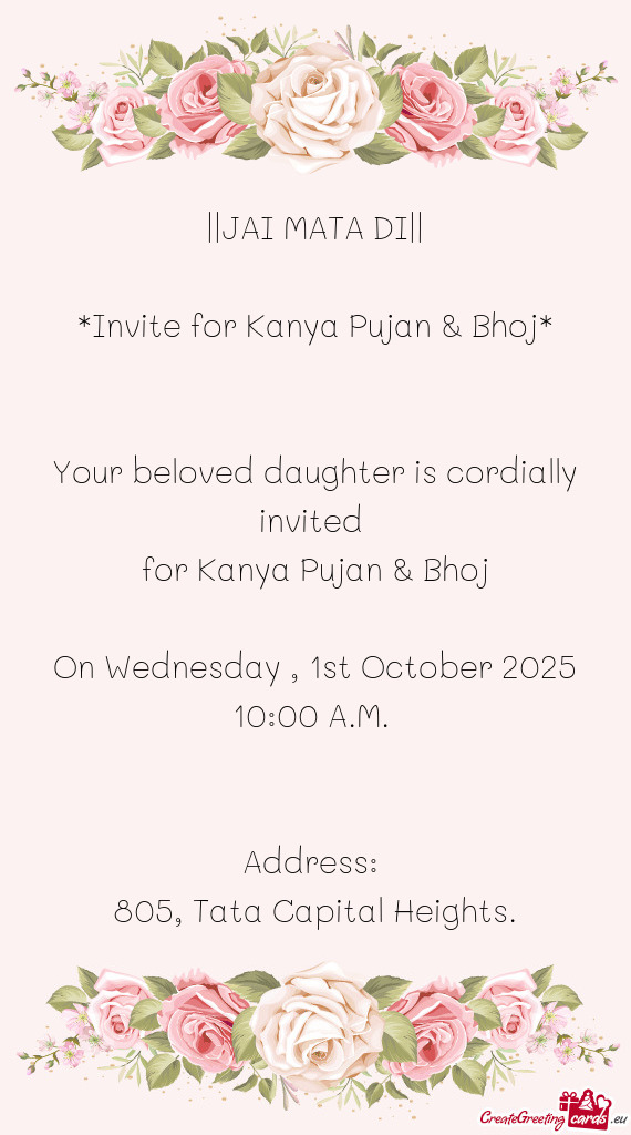 805, Tata Capital Heights