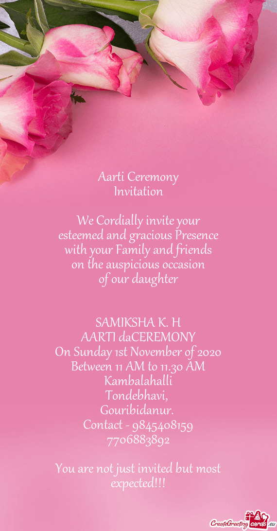 Aarti Ceremony