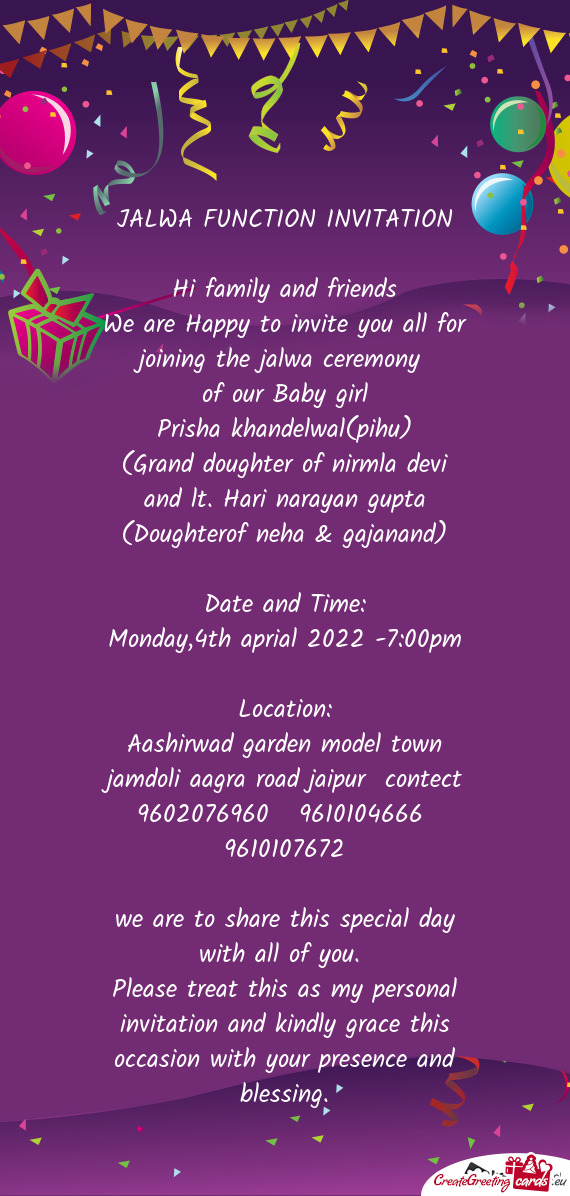 Aashirwad garden model town jamdoli aagra road jaipur contect 9602076960 9610104666 9610107672
