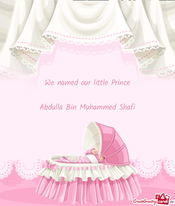 Abdulla Bin Muhammed Shafi