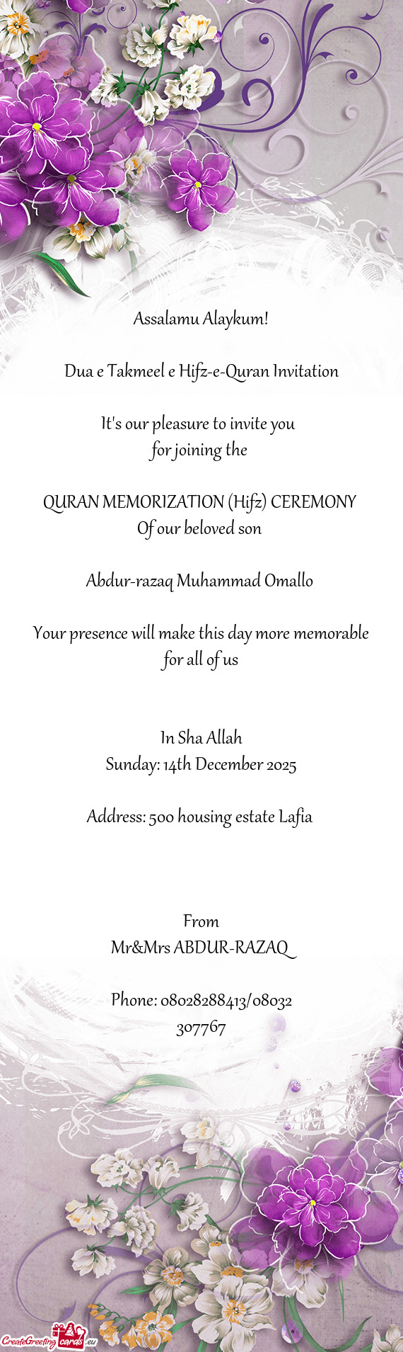 Abdur-razaq Muhammad Omallo