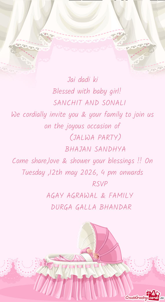 AGAY AGRAWAL & FAMILY