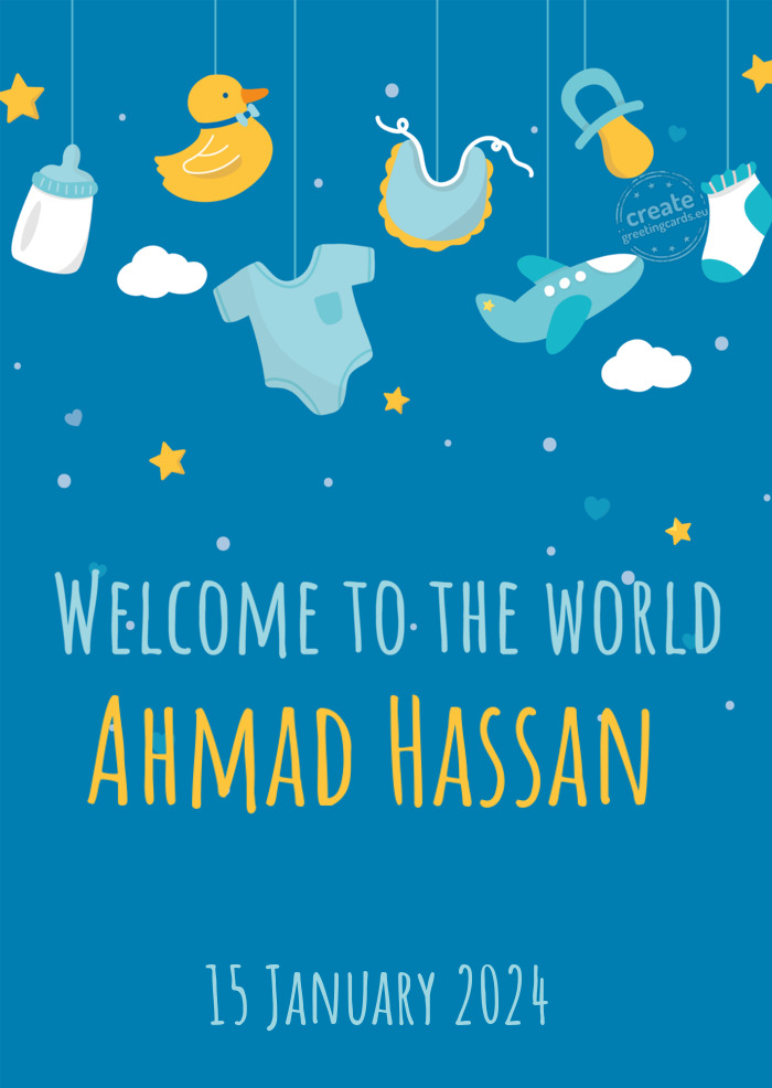 Ahmad Hassan 15 January 2024