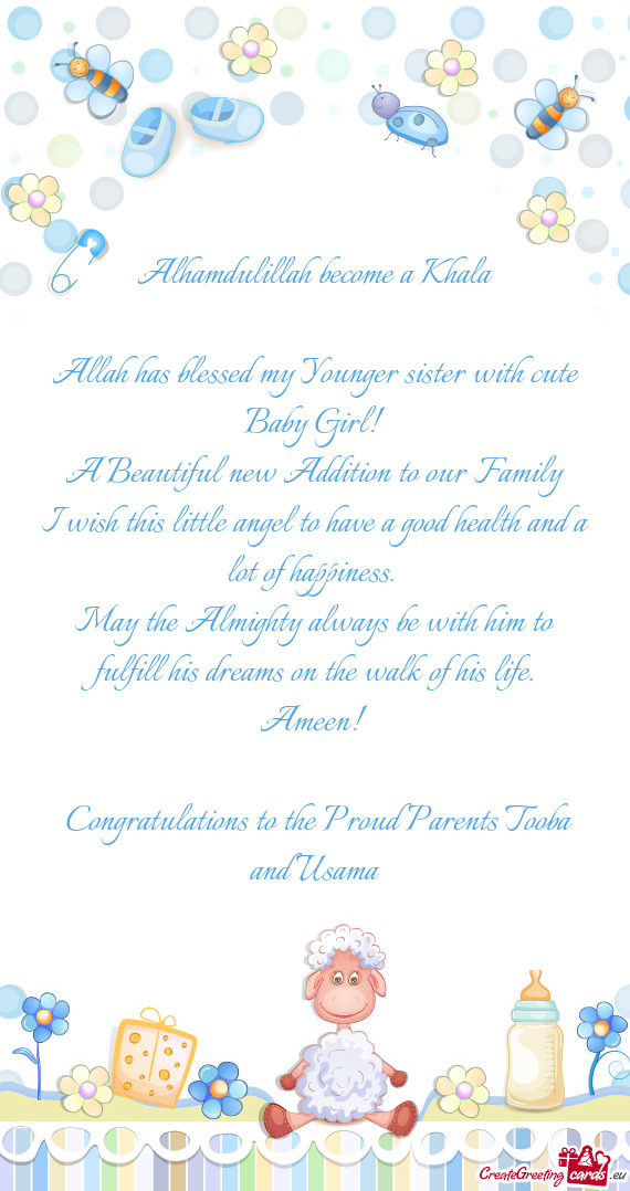 Alhamdulillah become a Khala