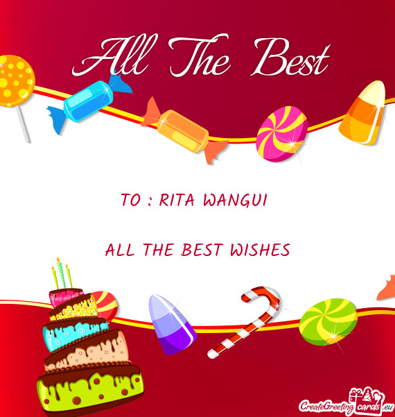 ALL THE BEST WISHES