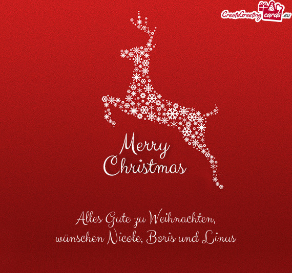 Alles Gute zu Weihnachten - Free cards