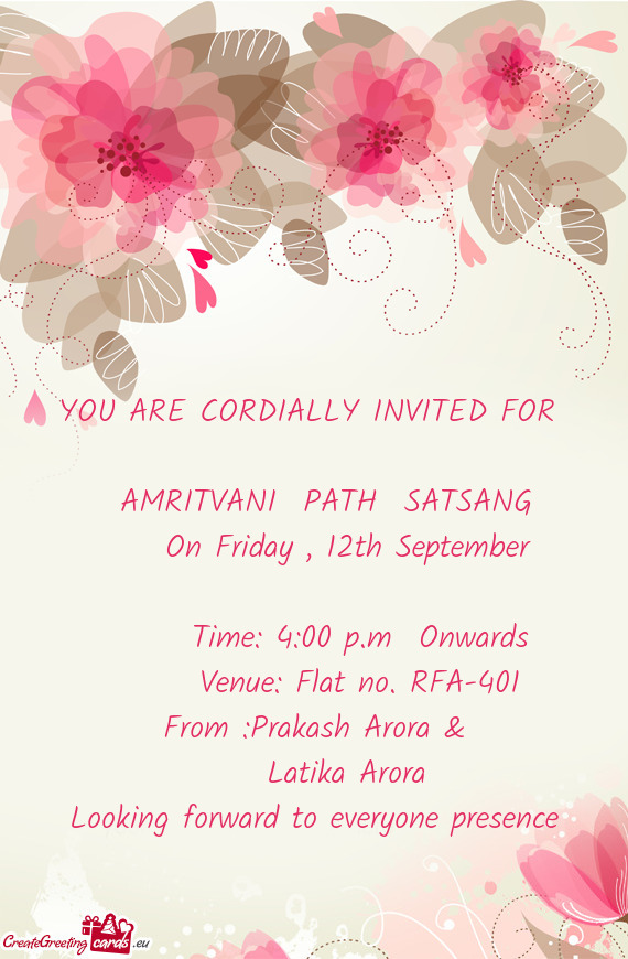 AMRITVANI PATH SATSANG