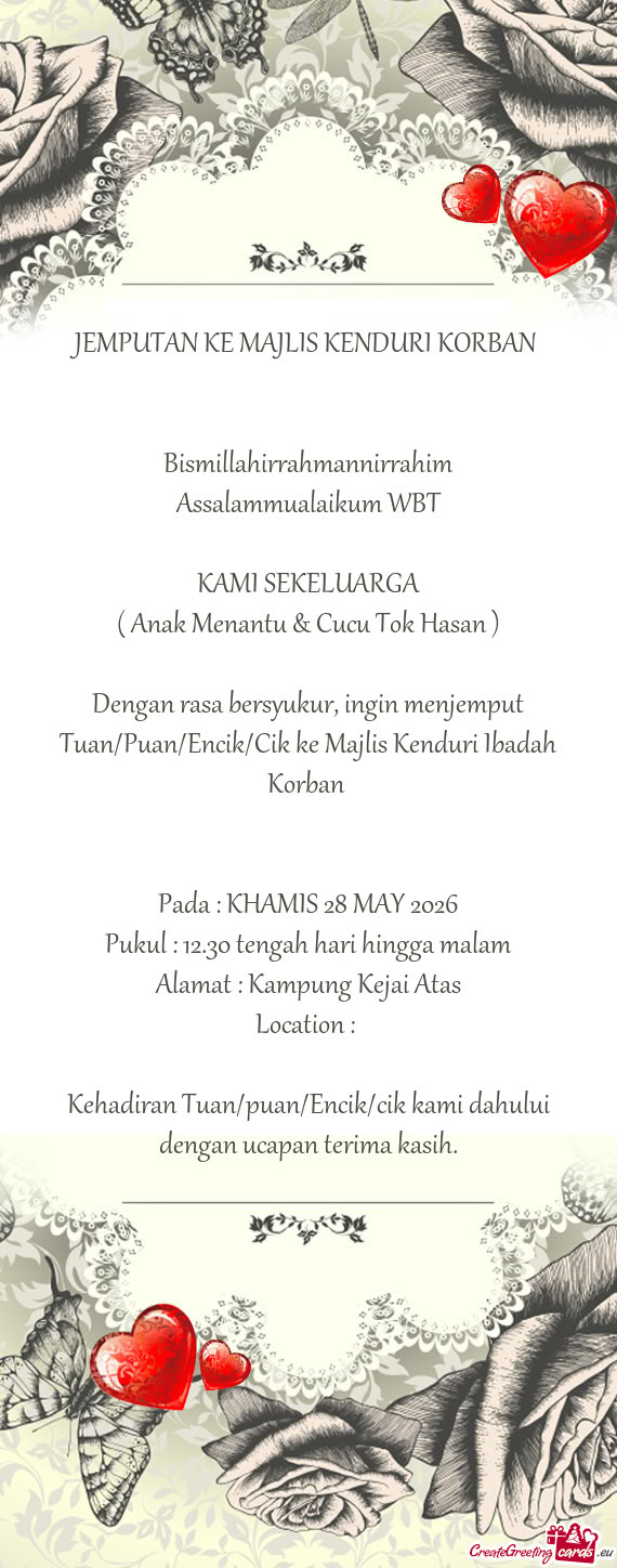 ( Anak Menantu & Cucu Tok Hasan )