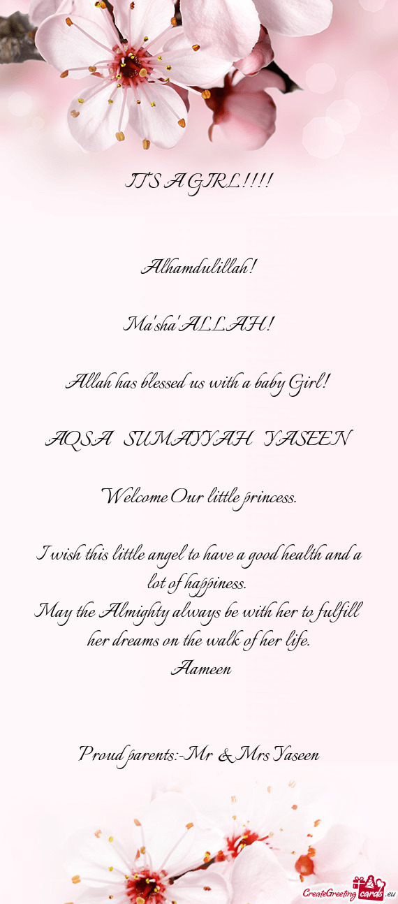 AQSA SUMAYYAH YASEEN