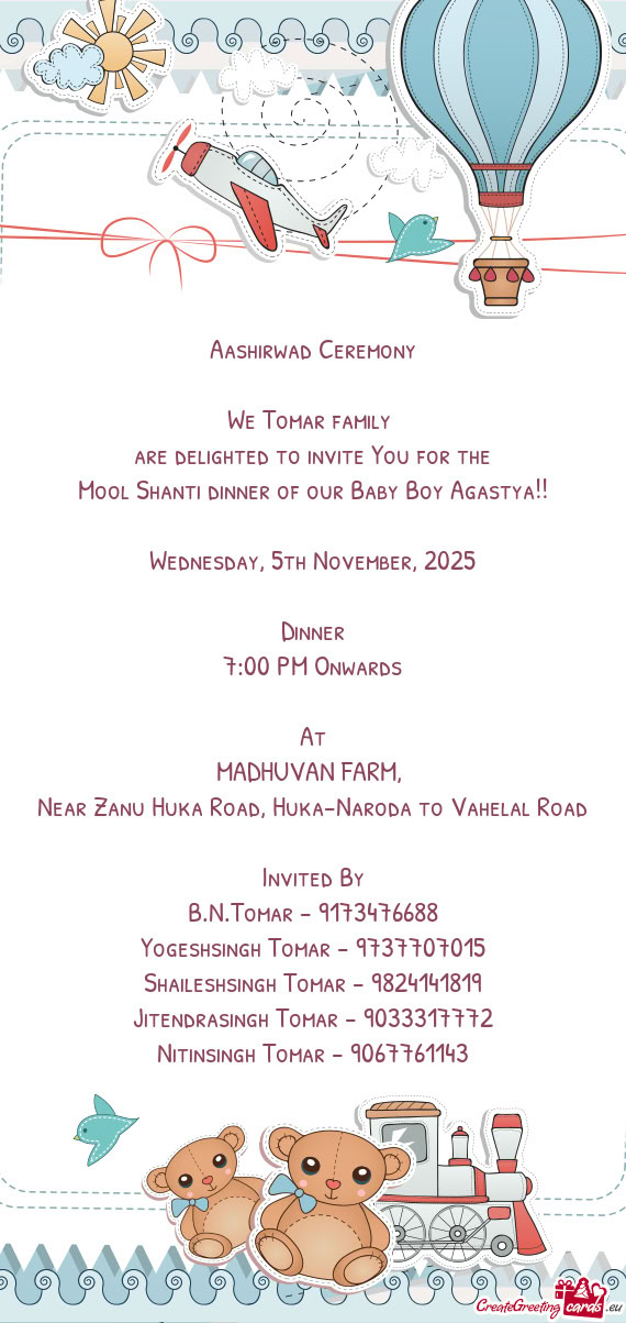 Are delighted to invite You for the