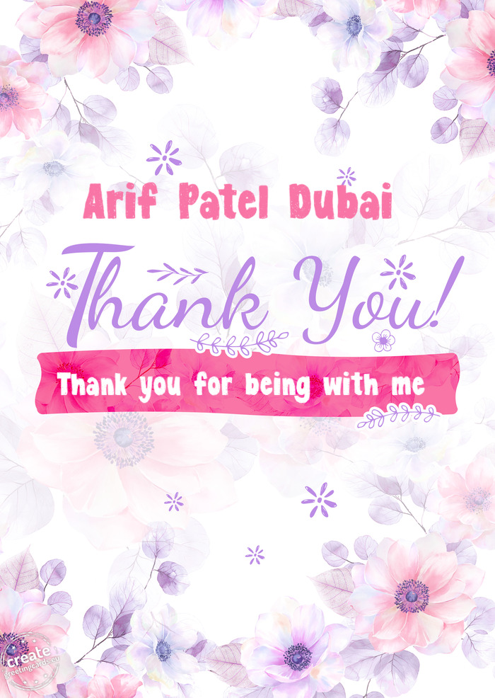 Arif Patel Dubai