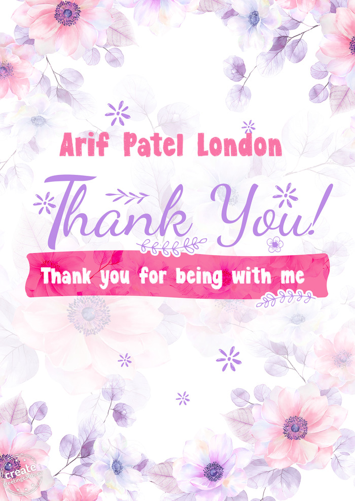Arif Patel London