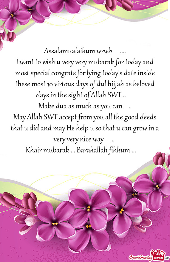 Assalamualaikum wrwb☺️