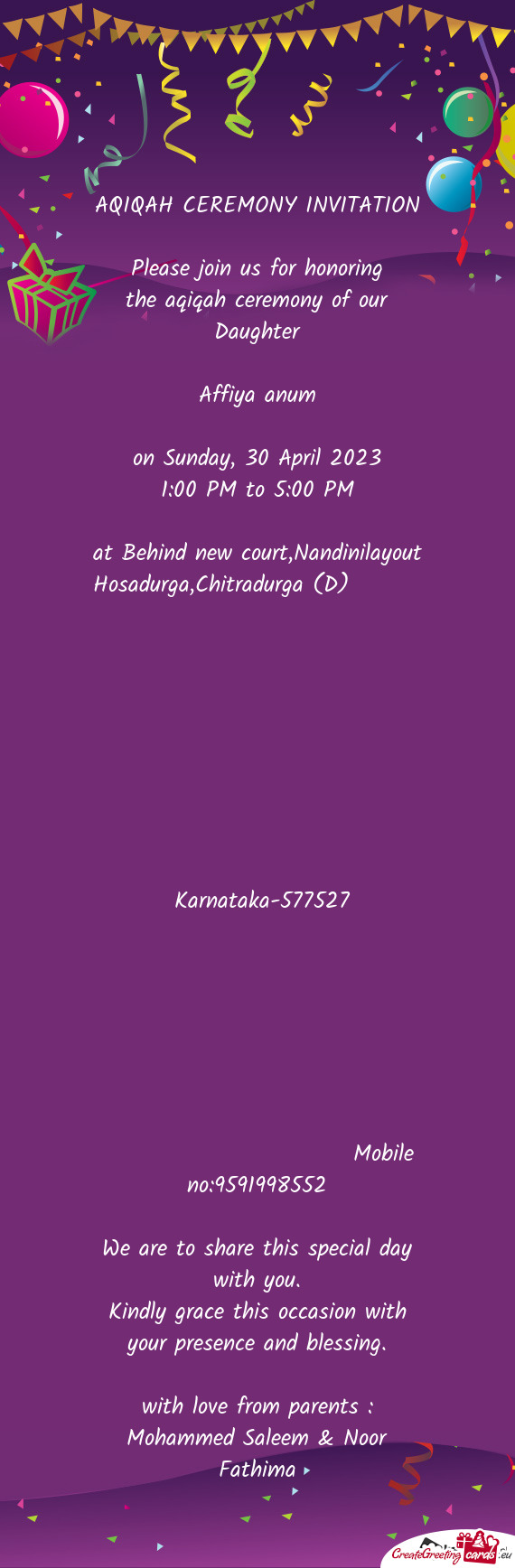 At Behind new court,Nandinilayout