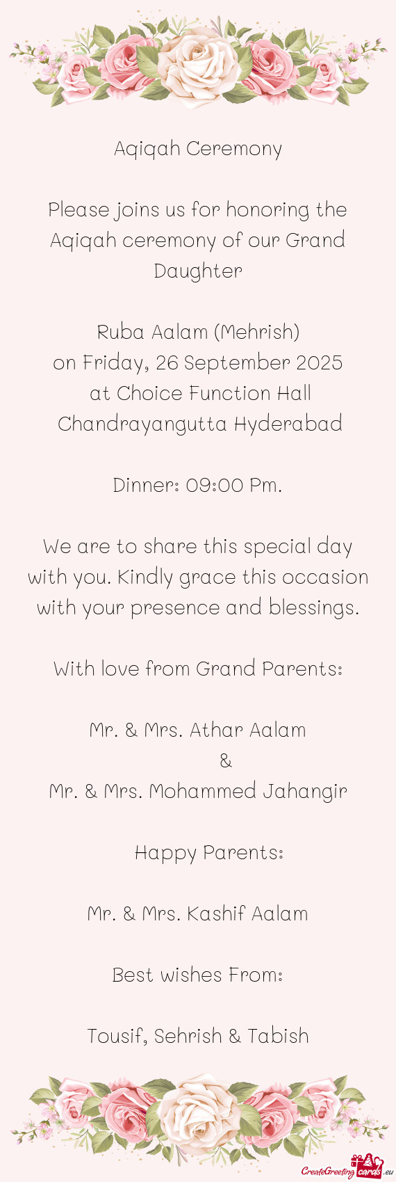 At Choice Function Hall